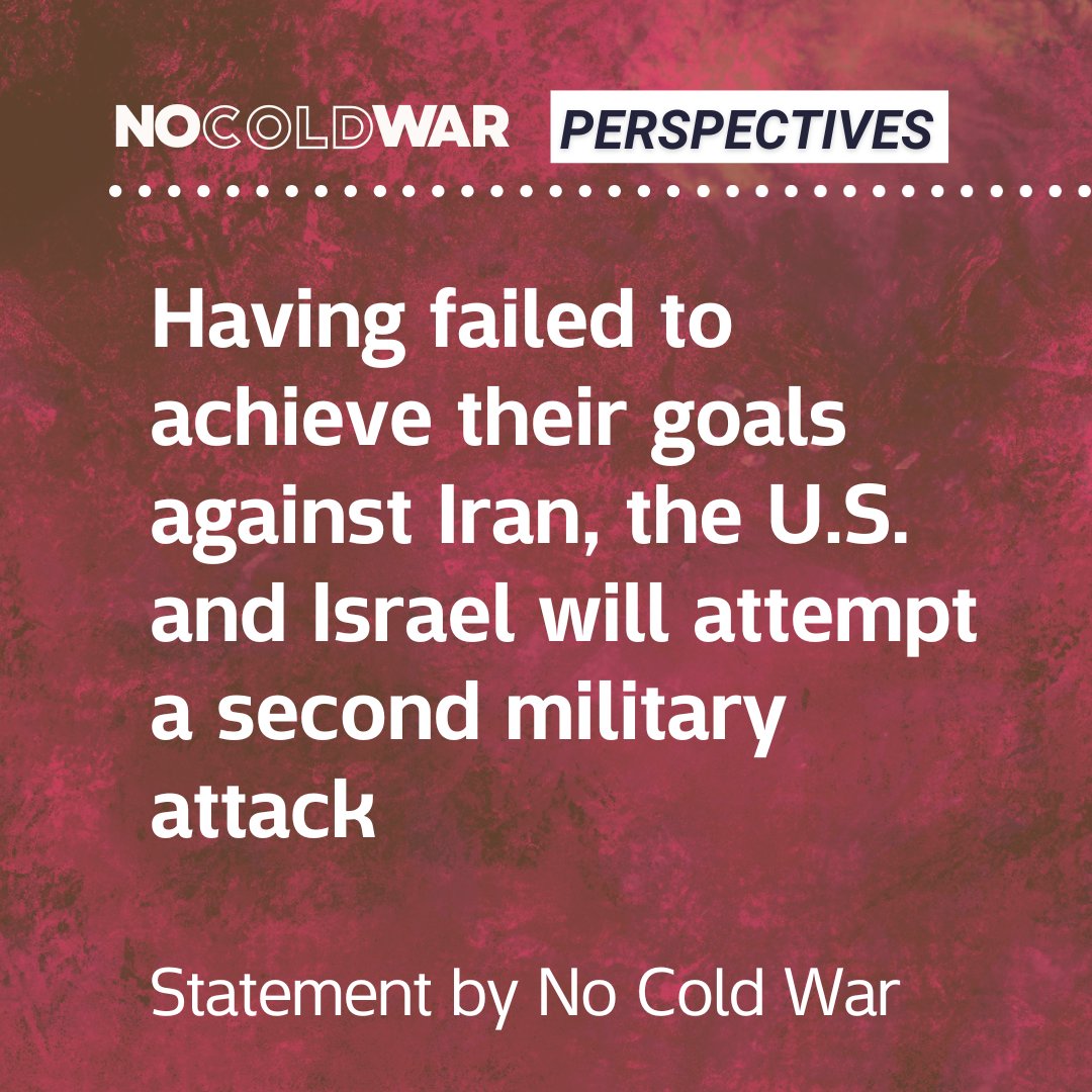 Having failed to achieve their goals against Iran,the U.S. and Israel will attempt a second military attack

“Because the U.S. and Israel failed in their strategic objectives in the war, which they consider essential to dominating West Asia, and because of Iran’s role in BRICS,