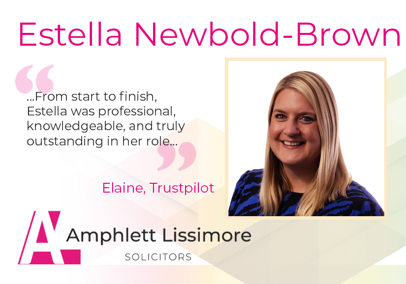 "....From start to finish, Estella was professional, knowledgeable, and truly outstanding in her role..." - loom.ly/gAoHwIM

Estella Newbold-Brown is a partner and Head of Family Law at Amphlett Lissimore. Learn more: loom.ly/JGU-SVE 

#Divorce #FamilyLawSolicitor