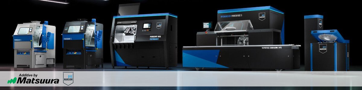 Matsuura_UK's tweet image. DyeMansion are the established world leaders for 3D parts post-processing, turning raw components into high value products.
Cleaning, surfacing, colouring and vapour-fusing – no matter what 3D printer you use or which material you are printing.
Call us on 01530 511400