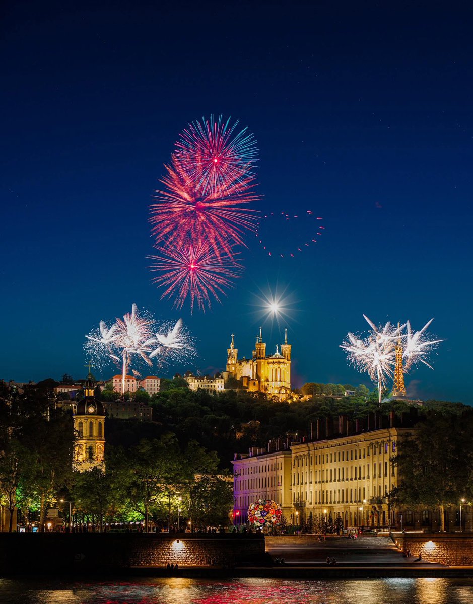 Lyon le 14 Juillet, c’est encore plus beau que d’habitude 🫠