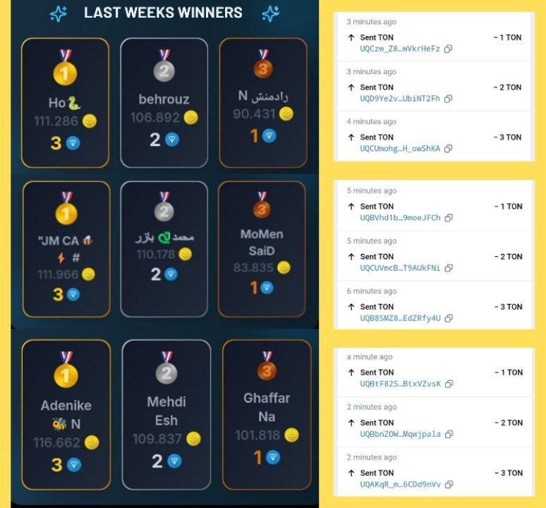 🌟Invest Now in BeeCoin🌟

🏆Round 14 &amp; 15 &amp; 16 mining rewards have been successfully credited to the winners' wallets!

💸 You can now sell your mined BeeCoin at 0.20 $ or even buy more to invest in the future!
🌐Click here to Join BeeCoin now (t.me/Bee_CoinBot/ap…)
#BeeCoin
