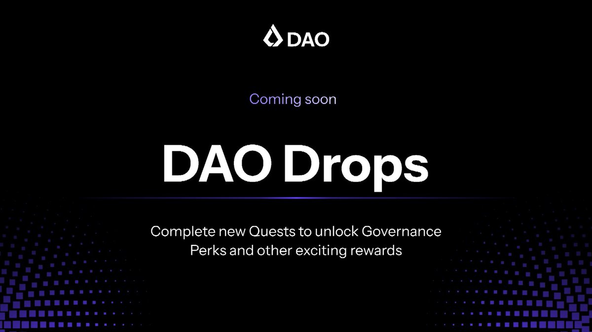 LiskDAO's tweet image. 🌐 Introducing DAO Drops
DAO Drops rewards active contributors shaping the future of Lisk. Whether you're voting on proposals, joining discussions, or contributing to projects, your participation matters — and now it could earn you rewards.
Join Quest here:…