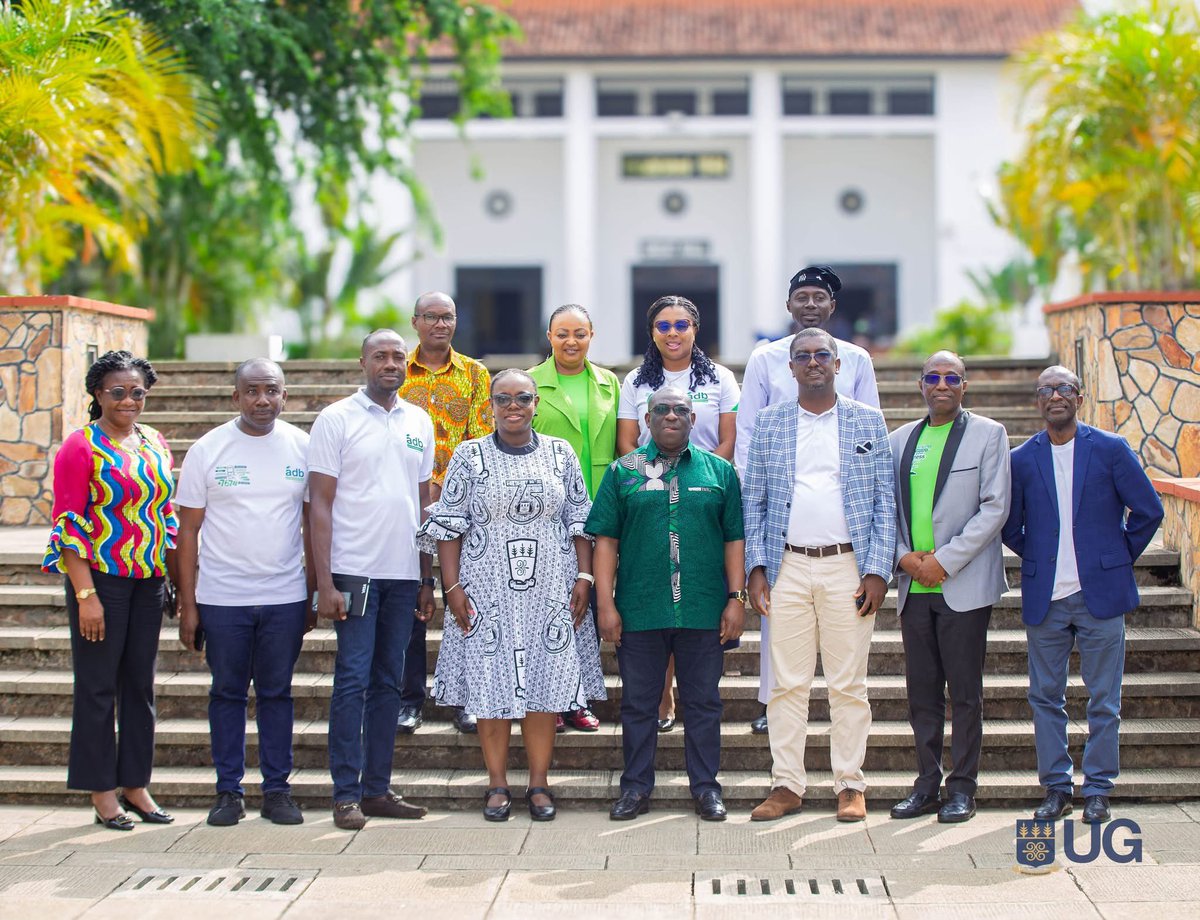 UnivGh_VC's tweet image. Grateful to @adb_Ghana for pledging support towards our “One Student One Laptop” initiative and the Hotspot Comfort Zone project. Their commitment to invest in our agricultural research centres is a welcome boost to our strategic priorities.
#TransformativeStudentExperience