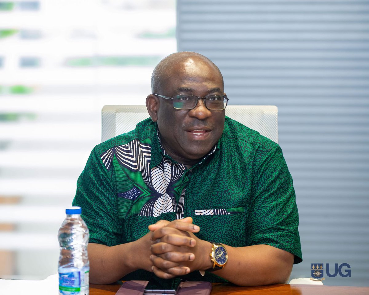 UnivGh_VC's tweet image. Grateful to @adb_Ghana for pledging support towards our “One Student One Laptop” initiative and the Hotspot Comfort Zone project. Their commitment to invest in our agricultural research centres is a welcome boost to our strategic priorities.
#TransformativeStudentExperience