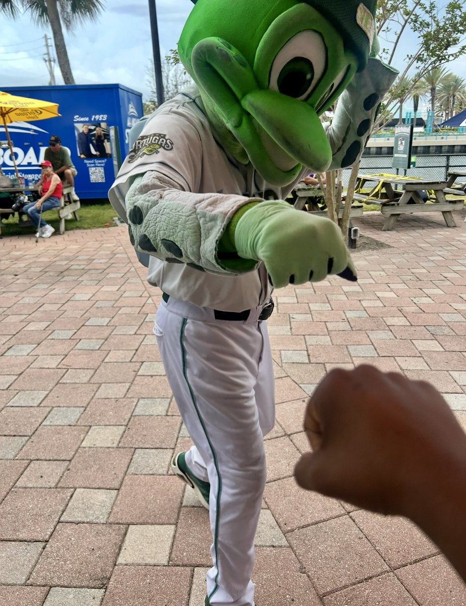 MyFDOT_CFL's tweet image. The @daytonatortugas season is in full swing, and so is FDOT’s commitment to roadway safety. Volunteers shared Target Zero messages and handed out baseball stress balls and LED armbands. Fans lit up in blue, and kids played catch. Thanks, Daytona, for your support! #TargetZero