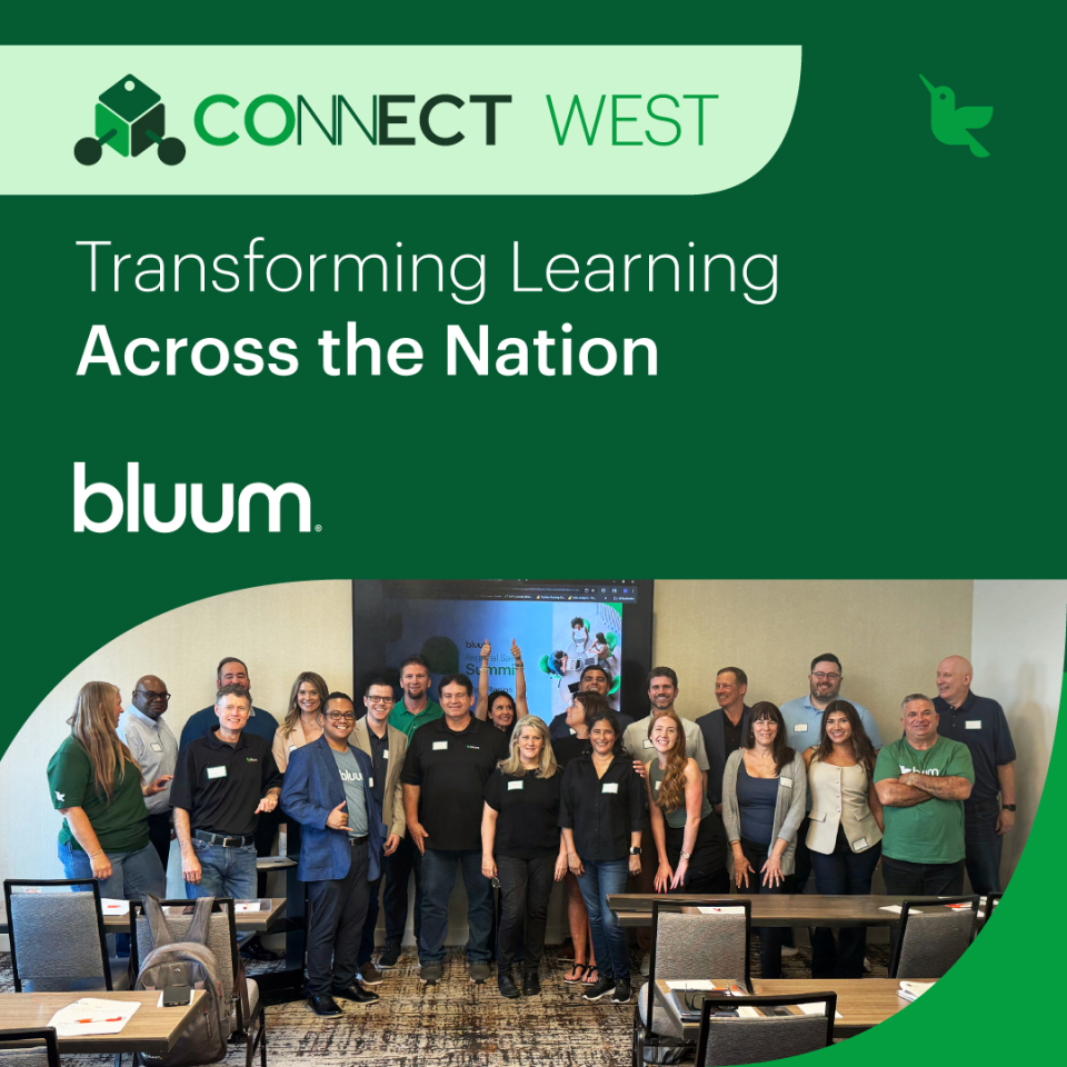 Day 1 of Bluum Connect West is done, and connect we did!
 
Having these regional conversations is what allows us to serve the unique needs of communities across the country — learning doesn’t benefit from a one-size-fits-all approach.

#BluumConnect #Bluum #TeamBluum