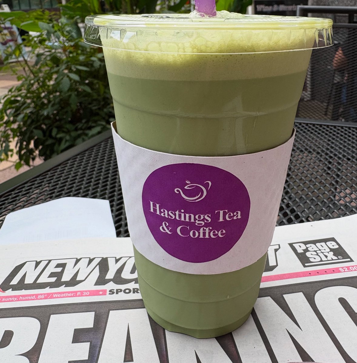 7 miles and matcha. I’m good lol