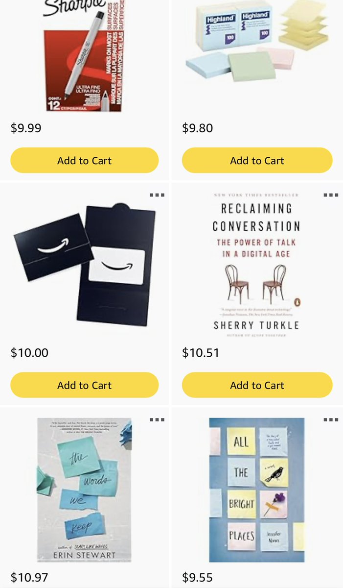 Ms. K (@mskelateach) on Twitter photo <a href="/Mathemagician4U/">Tom De Fazio</a> I would appreciate any help clearing some items from my high school English Language Arts classroom wishlist.
👉amazon.com/hz/wishlist/ls…
💕Any reposting or donating would be greatly appreciated.💕
#clearthelist <a href="/Mathemagician4U/">Tom De Fazio</a> I would appreciate any help clearing some items from my high school English Language Arts classroom wishlist.
👉amazon.com/hz/wishlist/ls…
💕Any reposting or donating would be greatly appreciated.💕
#clearthelist