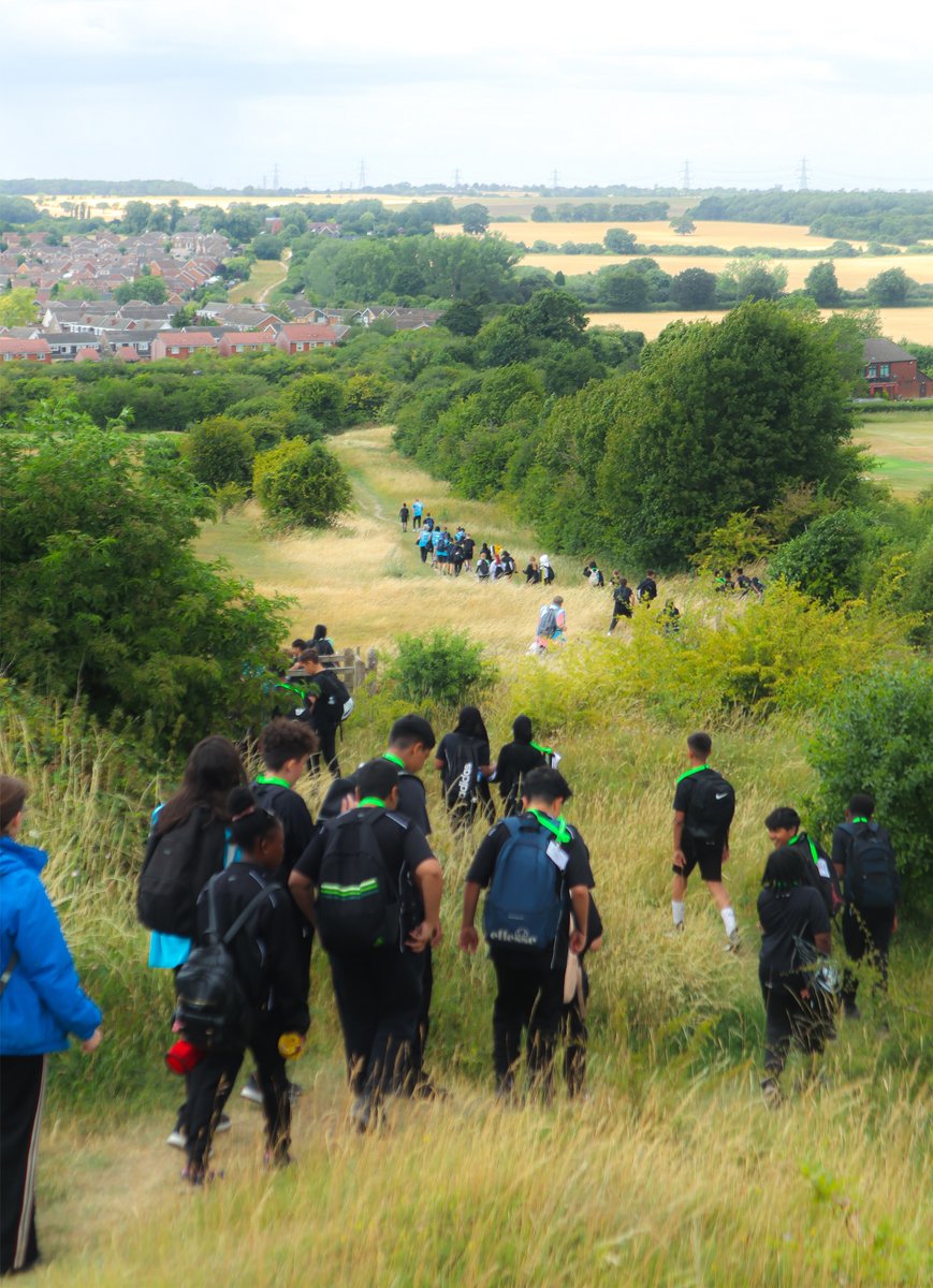 Lea Manor Challenge=Conquered!

Congratulations to Year 7 for completing the Lea Manor Challenge, a nearly 7 mile hike up to the summit of Warden Hill &amp; back. We are proud of the resilience &amp; determination showed by all pupils to make sure that everyone completed this challenge.
