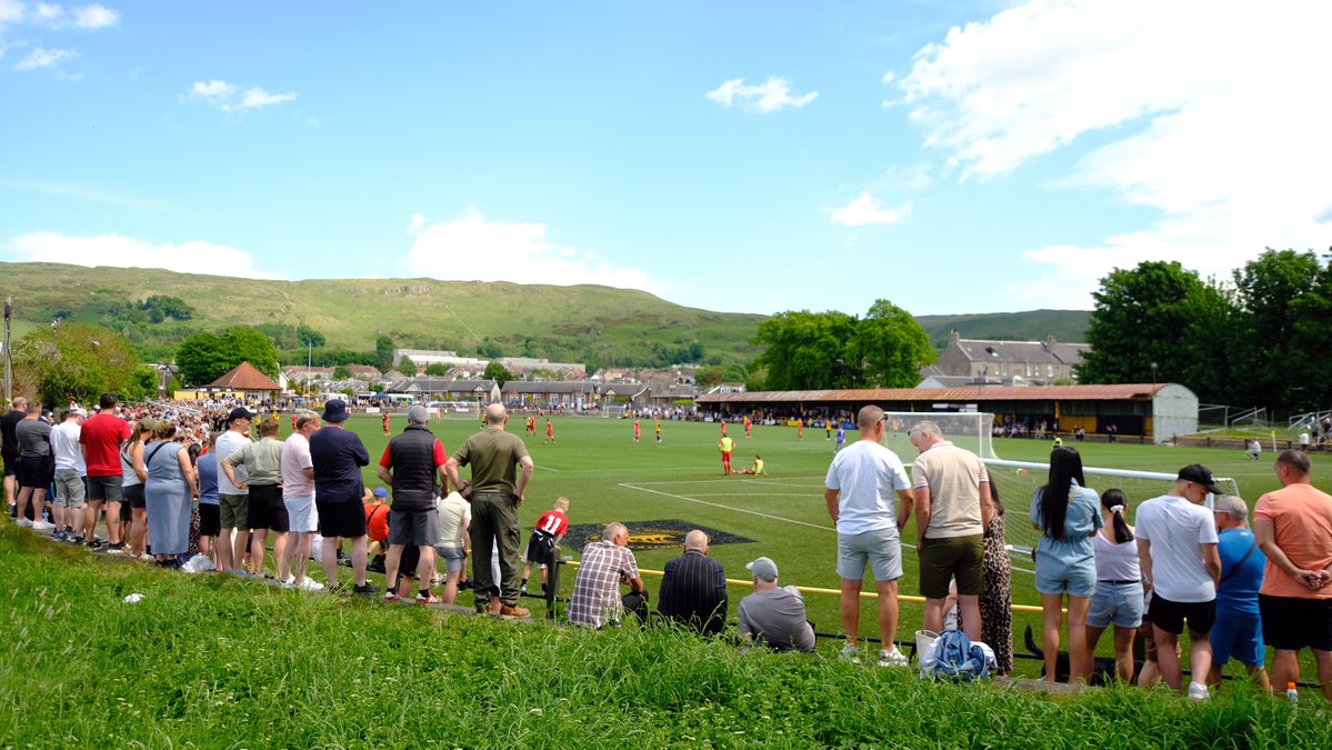 BTurnstiles's tweet image. Top five grounds visited in 2024/25. No. 2: Barrfields Park, home of @LargsThistleFC