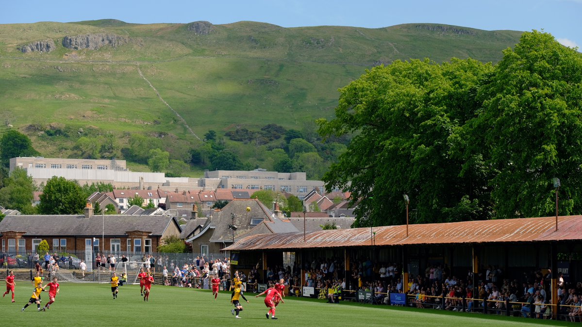 BTurnstiles's tweet image. Top five grounds visited in 2024/25. No. 2: Barrfields Park, home of @LargsThistleFC