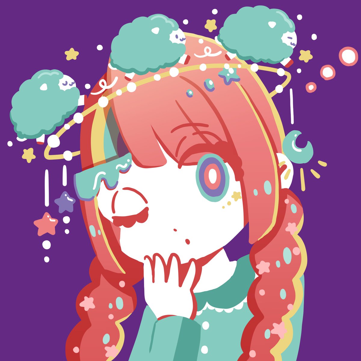 Kotoha4899's tweet image. 🌟🐏🌙
#イラスト #illustration