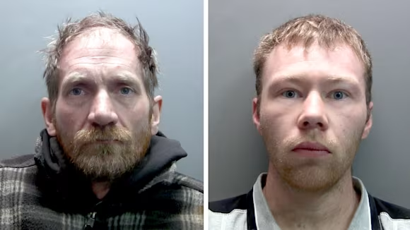 divisionorderuk's tweet image. Daniel Graham and Adam Carruthers stupidly decided it would be a fun idea to cut down the Sycamore Gap tree, and damaged Hadrian&apos;s Wall in the process.

Now they&apos;re facing prison sentences of over 4 years each.

What a pair of prize planks.