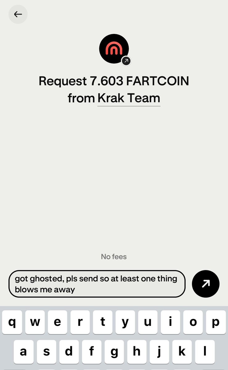 Krak's tweet photo. Run it back, run it back 🎁

Another Krak giveaway starts now! 

To enter:
✅ Follow us here on X
✅ Request $10 USD equivalent of one of the 300+ assets on the app from @Krak - request your fav!
✅ Put a funny caption - make our intern laugh & win

You can only request once btw or no monies for you 👇
https://t.co/8zvJZPNH9F