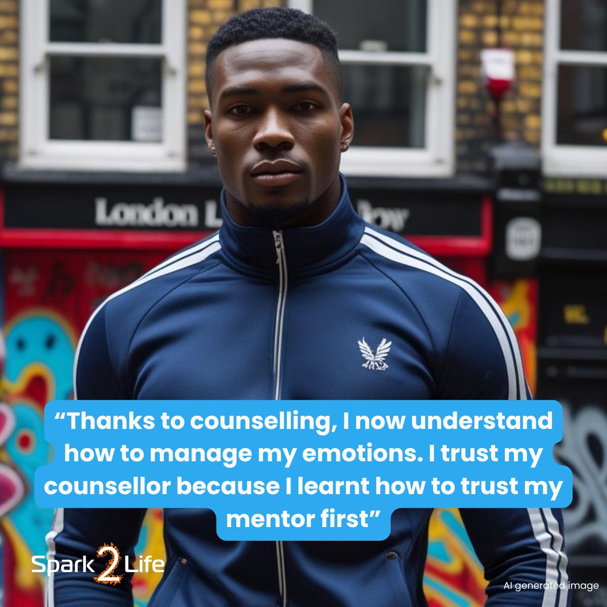 Spark2Life (@spark2l) on Twitter photo Black Menโs Mental Health Day is this week and weโre celebrating the power of real support.
Our counselling service doesnโt just offer talking therapy, it offers trust, consistency and care.
By pairing our young people with both a counsellor and a mentor, we create wrap-around Black Menโs Mental Health Day is this week and weโre celebrating the power of real support.
Our counselling service doesnโt just offer talking therapy, it offers trust, consistency and care.
By pairing our young people with both a counsellor and a mentor, we create wrap-around