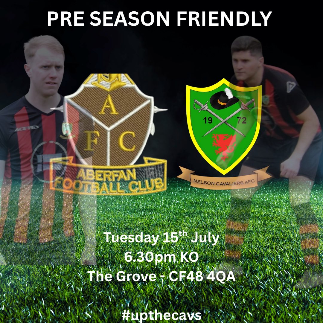 🗣️🔴⚫️⚽️GAME DAY

Game day for our 2nds who continue pre-season with a visit to Aberfan FC. #preseason #upthecavs