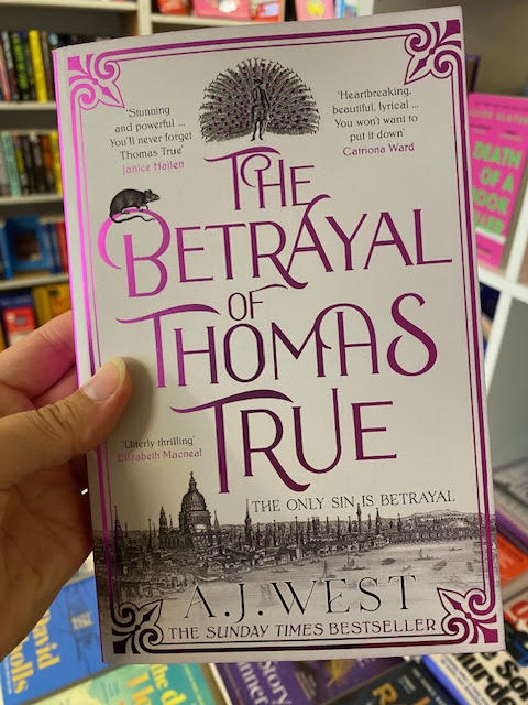 Darling Reads (@darling_reads) on Twitter photo Our July 'Indie Book of the Month' is the paperback of 'The Betrayal of Thomas True' from <a href="/AJWestAuthor/">AJ West #AlwaysTogether</a>
🩷💜
Get an extra 10% off in the shop or online: darlingreadsbooks.com/products/97819… Our July 'Indie Book of the Month' is the paperback of 'The Betrayal of Thomas True' from <a href="/AJWestAuthor/">AJ West #AlwaysTogether</a>
🩷💜
Get an extra 10% off in the shop or online: darlingreadsbooks.com/products/97819…