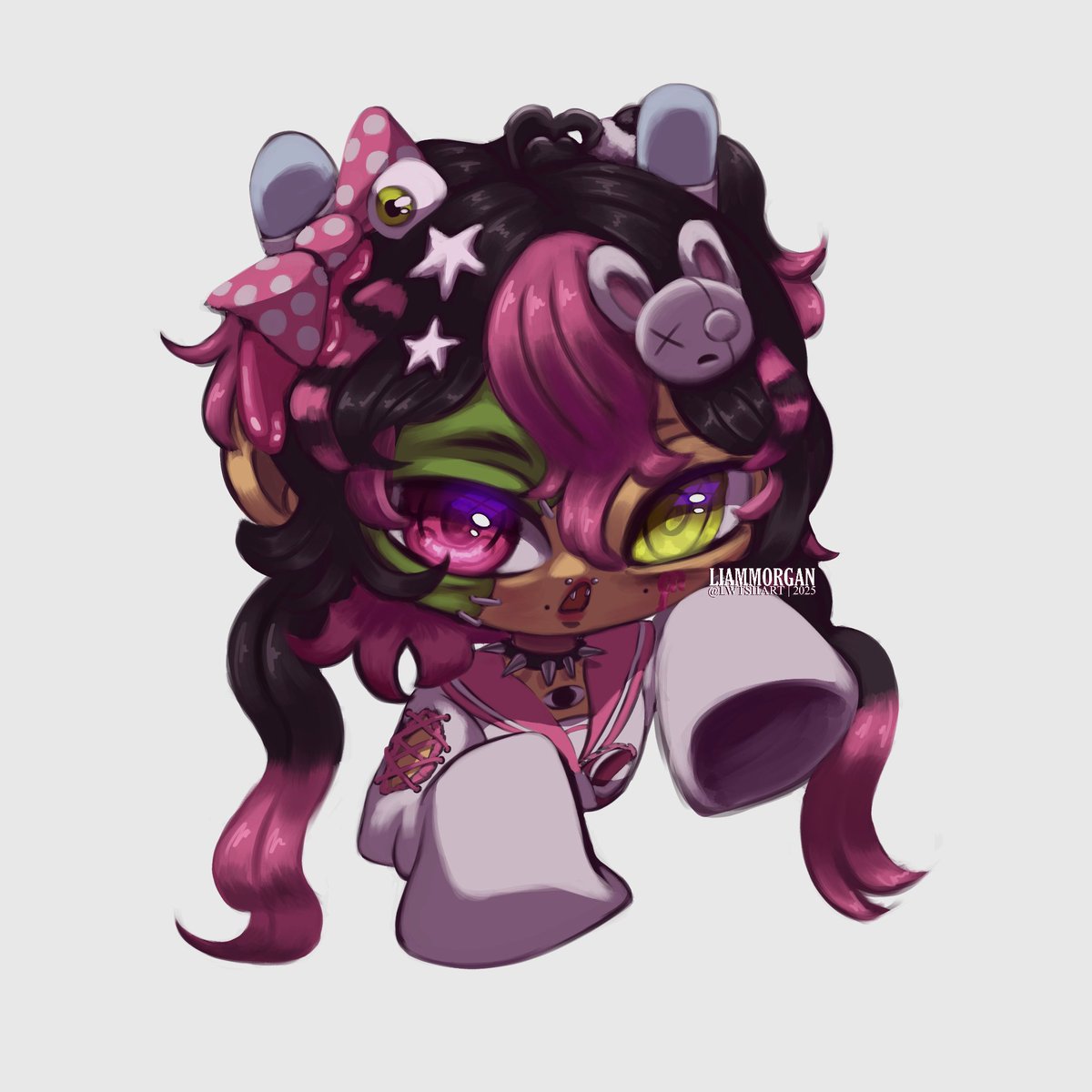 lwtsiiart's tweet image. My first #artfight attack!!!!
This is the first time I'm participating in this 😋