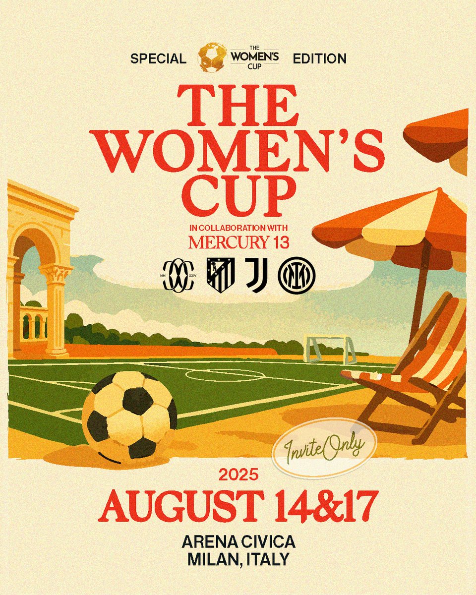 Atlético de Madrid Femenino (@atletifemenino) on Twitter photo ¡Participaremos en una nueva edición de <a href="/thewomenscup/">The Women's Cup</a>!
🗓 14-17 de agosto
🏟 Arena Cívica, Milán
⚽ Inter de Milán, Juventus y Como Women
➡ loom.ly/sQsKNhk ¡Participaremos en una nueva edición de <a href="/thewomenscup/">The Women's Cup</a>!
🗓 14-17 de agosto
🏟 Arena Cívica, Milán
⚽ Inter de Milán, Juventus y Como Women
➡ loom.ly/sQsKNhk