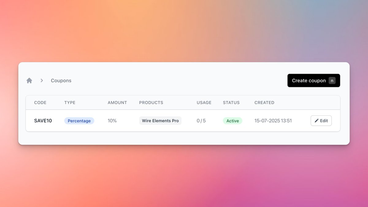 Philo01's tweet image. Long overdue but you can now set up coupons on @anystack_sh 😃