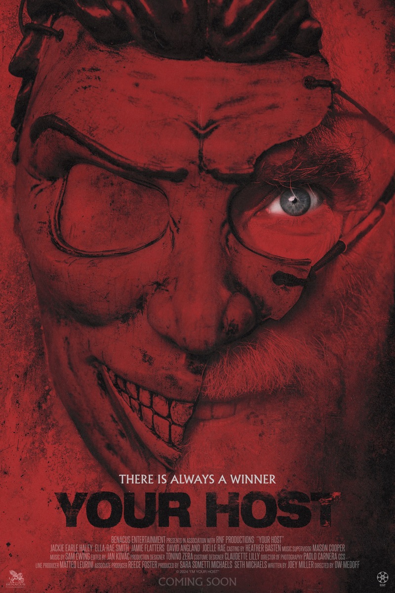 First Trailer and Poster for Survival Horror YOUR HOST

themoviewaffler.com/2025/07/first-…

#YourHost #trailers #horror #film #movies #FrightFest #JackieEarleHaley #EllaRaeSmith