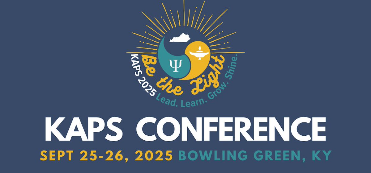 DrC_WKU's tweet image. I'm excited to be one of the presenters for this year's KAPS conference! Hope to see you there! @WKU_SLPS @WKUCEBS