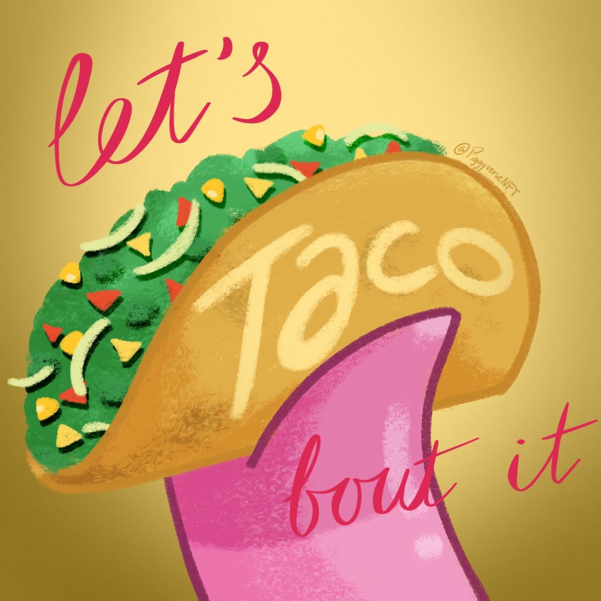 GM

It is already a tradition 🌮 
Have a delicious Tuesday #Cardano piggies