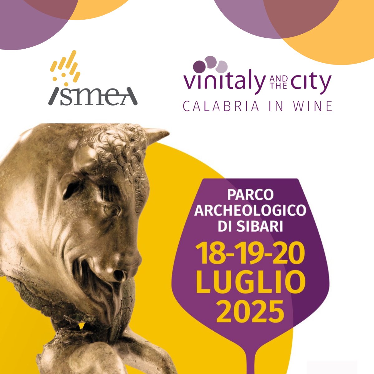 Ismea Official ๐ฎ๐น (@ismeaofficial) on Twitter photo ๐Dal 18 al 20 luglio ISMEA, sarร a Vinitaly and the city - Sibari, presso il padiglione del <a href="/SocialMasaf/">Ministero dell'Agricoltura</a>, con uno stand dedicato, pronto ad accogliere operatori del settore e grande pubblico!
#vinitalysibari2025 #ismea #vinoitaliano #calabriainwine ๐Dal 18 al 20 luglio ISMEA, sarร a Vinitaly and the city - Sibari, presso il padiglione del <a href="/SocialMasaf/">Ministero dell'Agricoltura</a>, con uno stand dedicato, pronto ad accogliere operatori del settore e grande pubblico!
#vinitalysibari2025 #ismea #vinoitaliano #calabriainwine