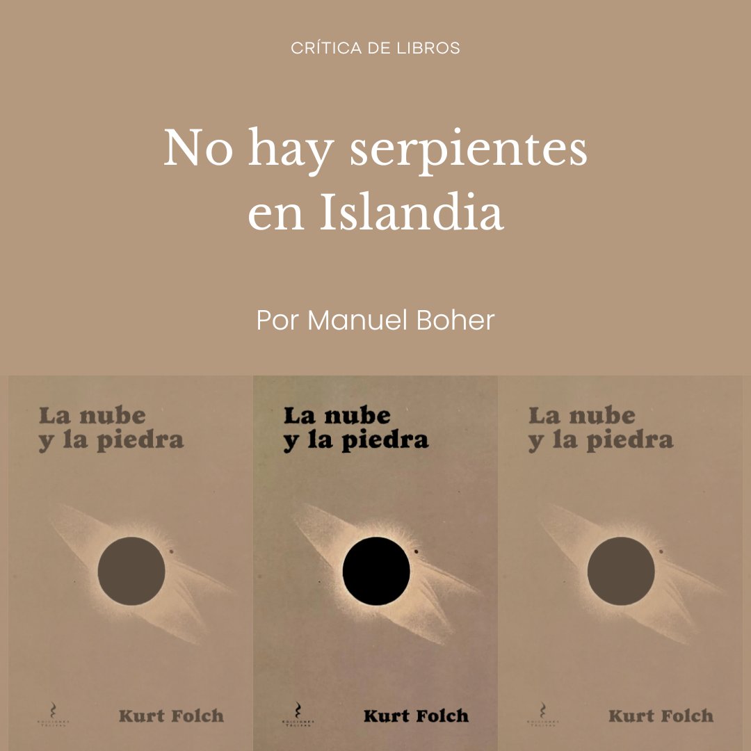 Piedra y nube son materias burdas y perfectas, sugiere el último poemario de Kurt Folch. Testigos de la creación, de la revelación, de las extinciones: “El pacto entre las nubes y las piedras no tiene escritura, ni imagen, ni sonido”, escribe el poeta. revistasantiago.cl/criticas/no-ha…