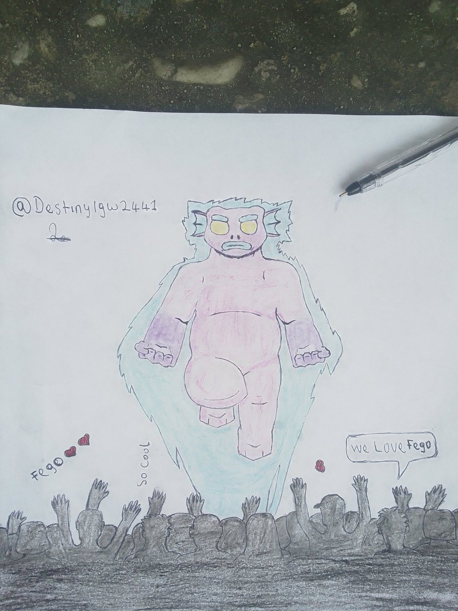 DestinyIgw2441's tweet image. My art meme entry I hope you like it.
#FEGO 🍭