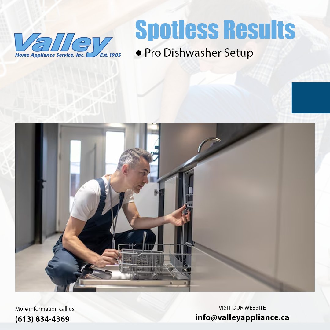 home_valleyy's tweet image. From leaks to new installs—we fix and fit all dishwashers with care. Book your service today!

http://info@valleyappliance.ca/

#DishwasherRepair #KitchenInstall #OttawaTechs #ApplianceHelp #ValleyAppliance