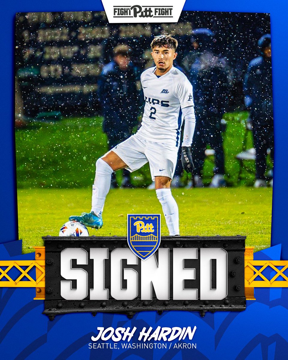 Pitt_MSOC's tweet image. Welcome to the Steel City, Josh! 🔵🟡