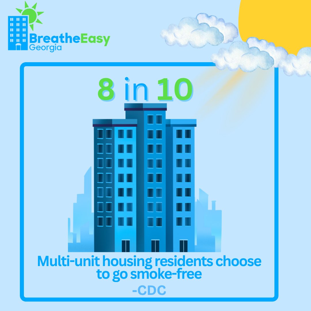 #TipTuesday Did you know 8 in 10 apartment residents choose to make their home smoke-free?  Check out our website to find resources on how to make your apartment community smoke-free. scholarblogs.emory.edu/breatheeasygah…