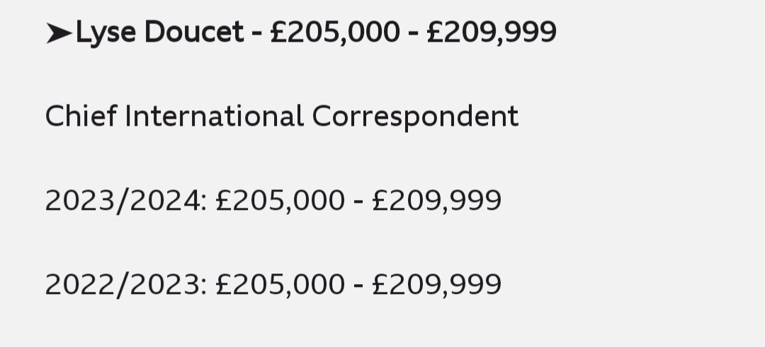 matt's tweet image. Lyse Doucet needs Nick Robinson&apos;s agent.