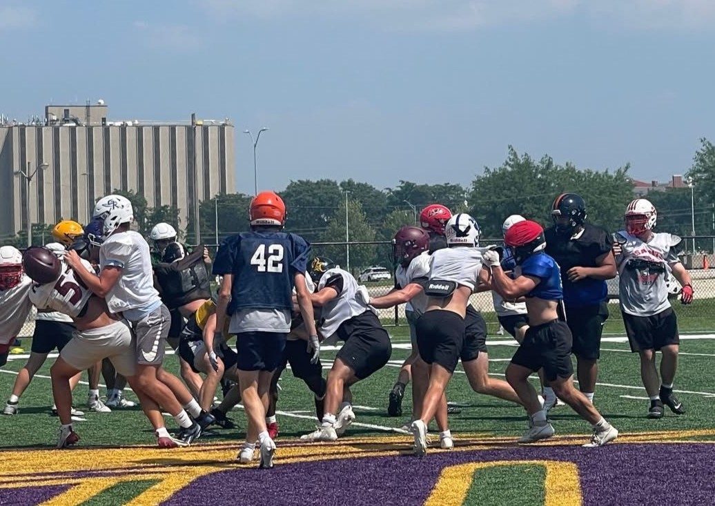 UNIFootball's tweet image. A BIG Panther welcome to this year's @iowashrinebowl participants 🏈
Catch this year's game on Saturday inside the UNI-Dome!
📆: July 19, 2025
⏰: 4 p.m. CT
🏟️: UNI-Dome
#EverLoyal | #1UNI | #UNIFootball