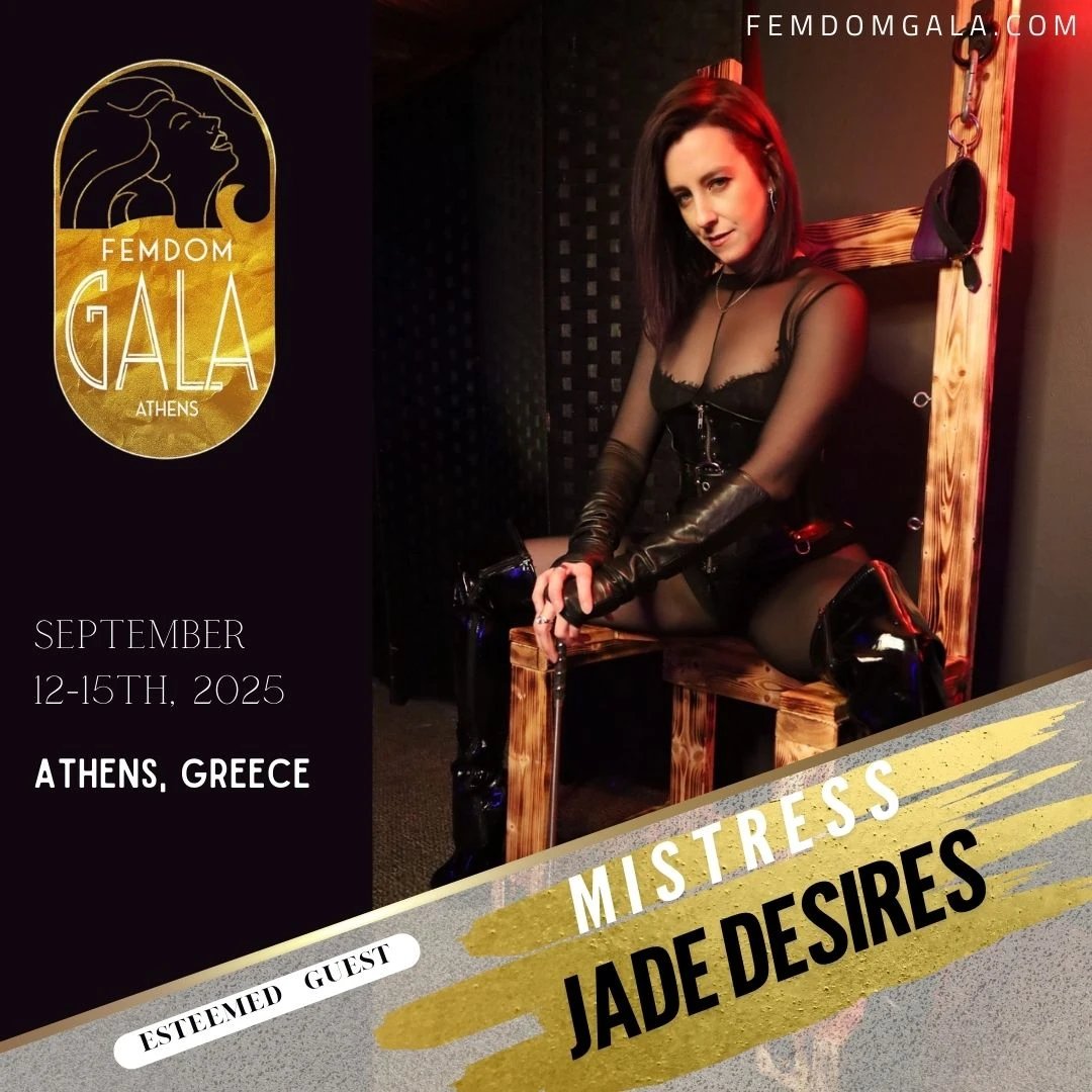 FemDom Gala (@femdomgala) on Twitter photo Imagine standing in a space where every Woman commands, every movement is deliberate, and every word spoken carries weight.
We are proud to announce that <a href="/JadeDesires/">Jade Desires</a> will join FemDomGala 2025
This event will be unforgettable.
Will you be among Us? Imagine standing in a space where every Woman commands, every movement is deliberate, and every word spoken carries weight.
We are proud to announce that <a href="/JadeDesires/">Jade Desires</a> will join FemDomGala 2025
This event will be unforgettable.
Will you be among Us?