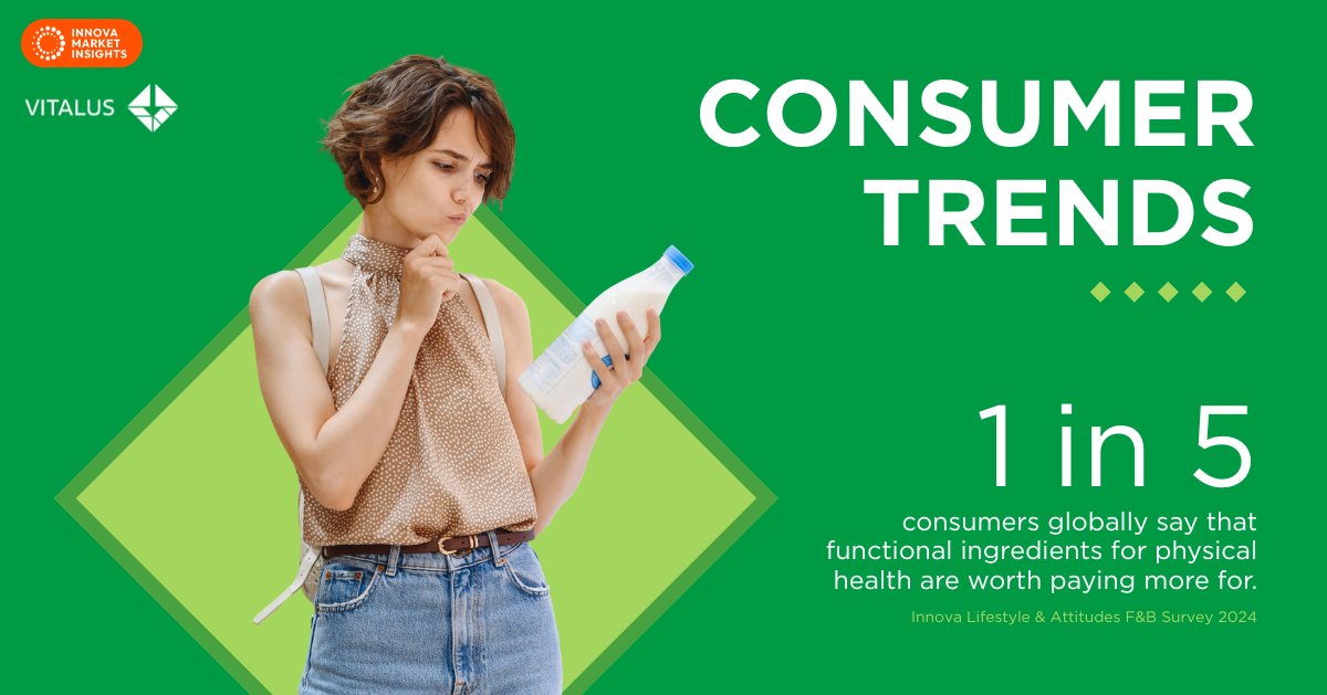 Address your consumers top priorities. VITAGOS™ — a clean-label, functional ingredient supports the gut microbiome and strengthens the foundation of well-being. Learn more: vitalus.com 
#BringingMilktoLife