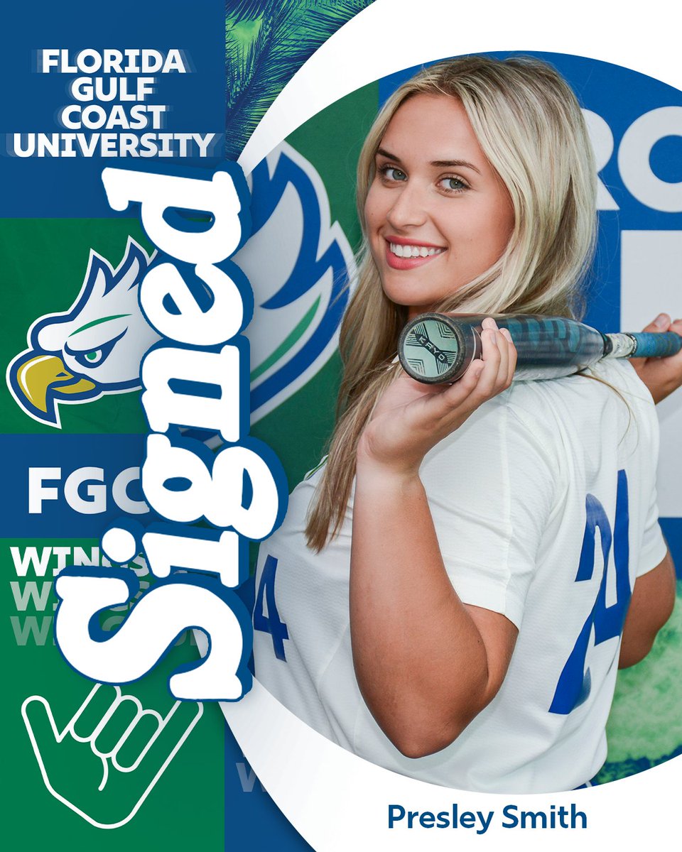 FGCU_Softball's tweet image. Welcome to The Nest Presley 🦅

#Wegles