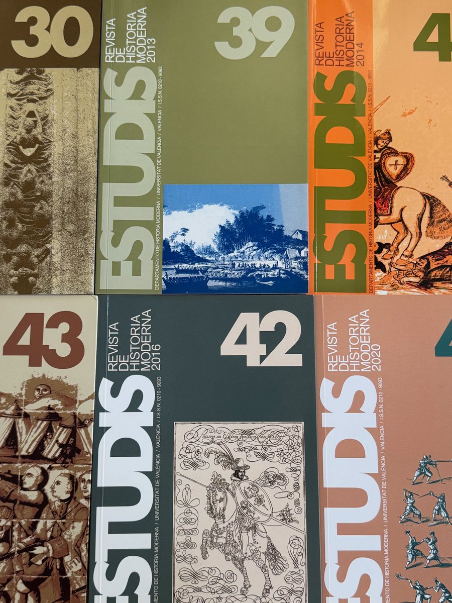 📚✨ ¡Estudis. Revista de Historia Moderna ha cumplido más de 50 números compartiendo saber histórico! 
 ¿Buscas rigor académico? Aquí lo encuentras: Sello de Calidad FECYT y presencia en ERIH Plus, ProQuest, Latindex
Síguela, léela, cítala… ¡y por qué no, mándale tu artículo!