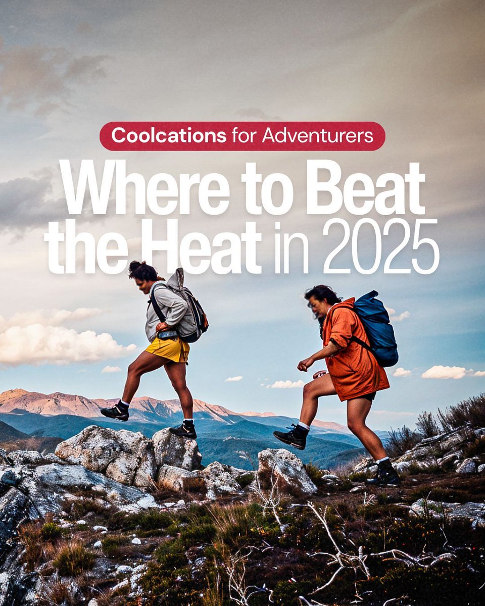 ShermansTravel's tweet image. Swap heatwaves for misty cliffs, glacial waters, and forest air.
Your next breezy summer escape is right here → buff.ly/cnOFm91 
 #SummerTravel #Coolcation #TravelTips