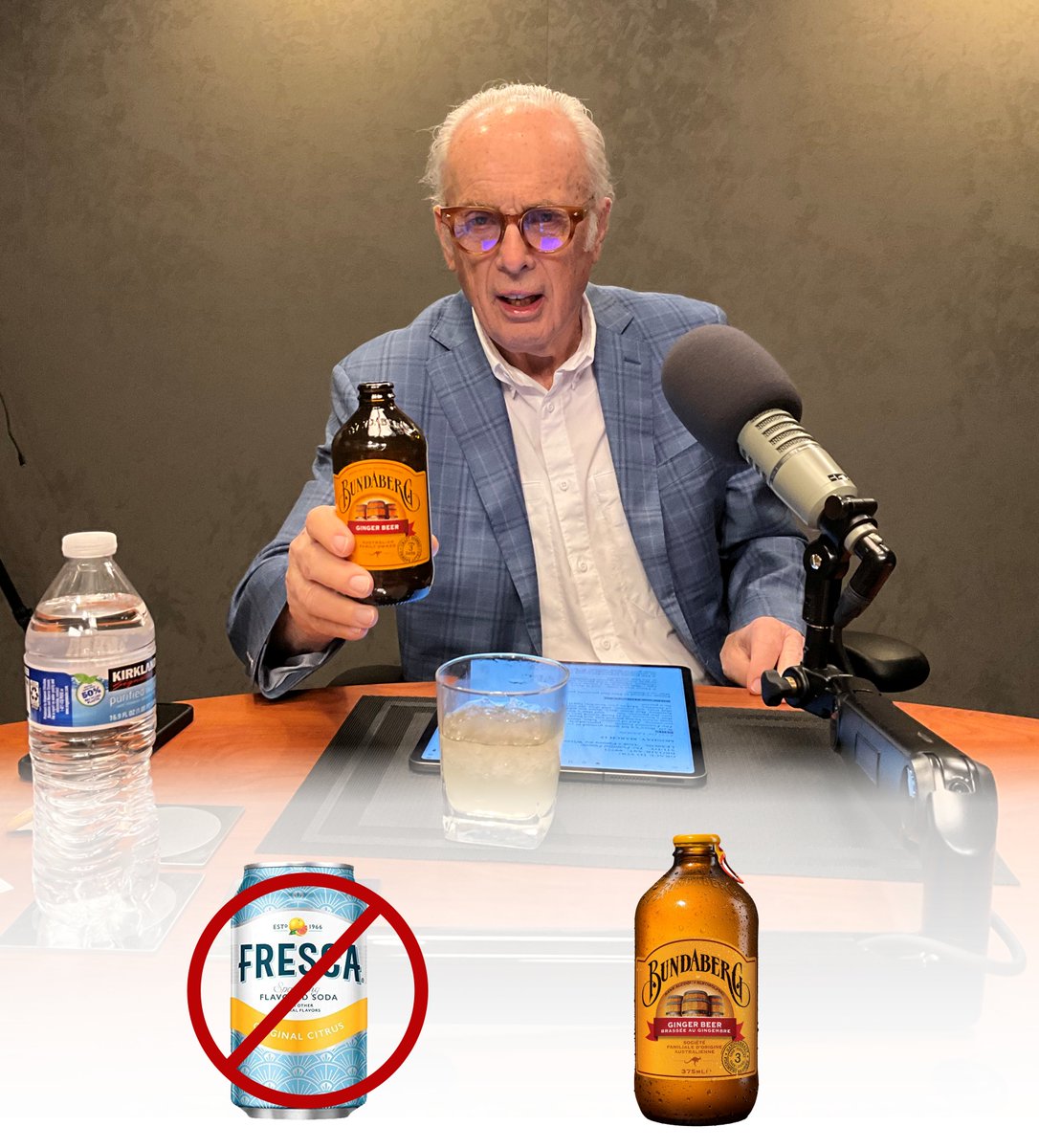 Phil_Johnson_'s tweet photo. Little-known fact: Two years ago, John MacArthur converted from Fresca to Bundaberg. https://t.co/2eYYziOfCD