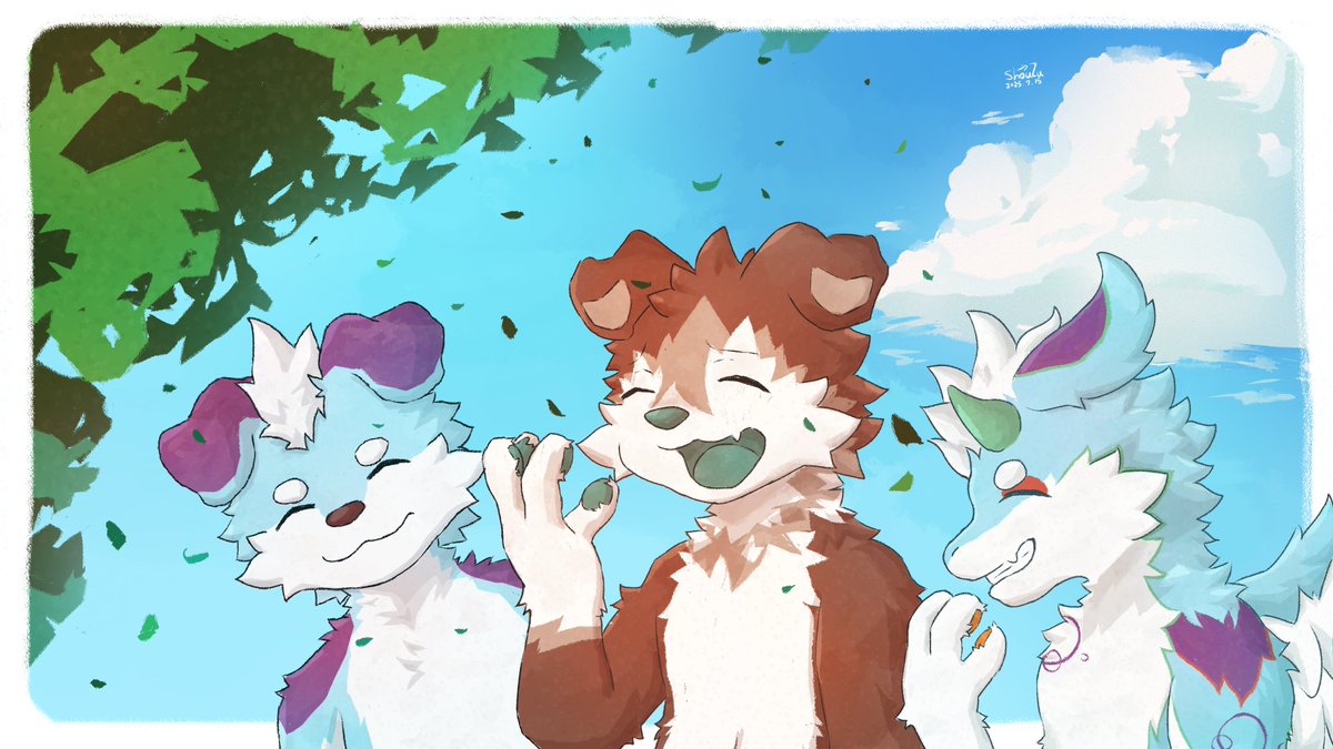 shouzu0815's tweet photo. 一週年💙🤎💜
@shouzu0815  x @VeinCookie 
🎨 @shouzu0815  (自己)

人物動作參考魔女守護者OP片段 https://t.co/jtlEWxc6nP
