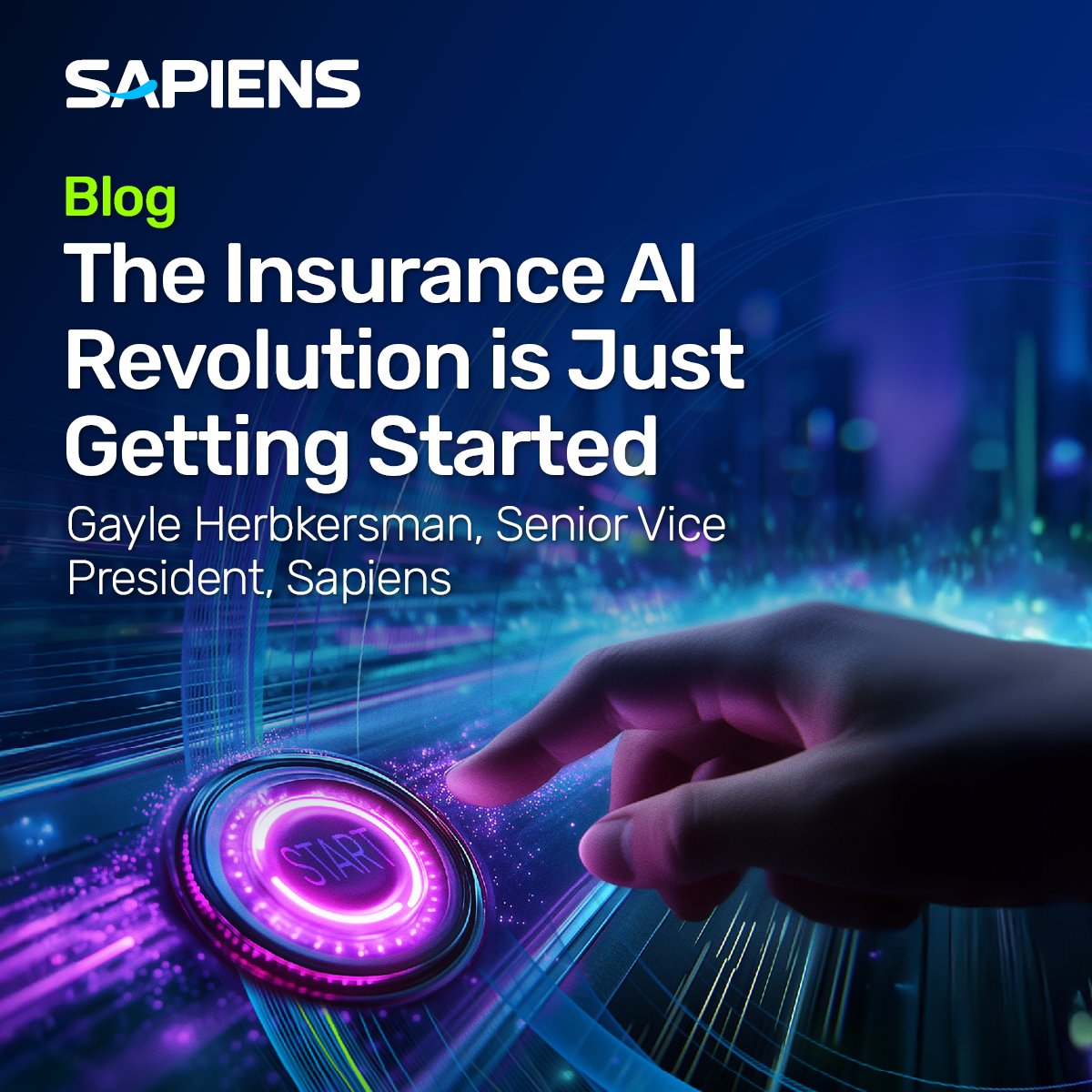 #AI is transforming #insurance from the inside out. #Insurers who will benefit most are those who use it for greater efficiency, seamless customer experiences, and more. Sapiens SVP  Gayle Herbkersman explains it all in this week's blog: spns.pub/4nOUPSH