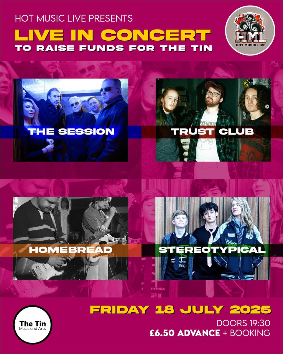 Hot Music Live Presents (@hotpresents) on Twitter photo Just three more sleeps left.......
Advance tickets can be secured from:
ticketweb.uk/event/hot-musi…
<a href="/TheTin/">The Tin Music & Arts</a> Just three more sleeps left.......
Advance tickets can be secured from:
ticketweb.uk/event/hot-musi…
<a href="/TheTin/">The Tin Music & Arts</a>