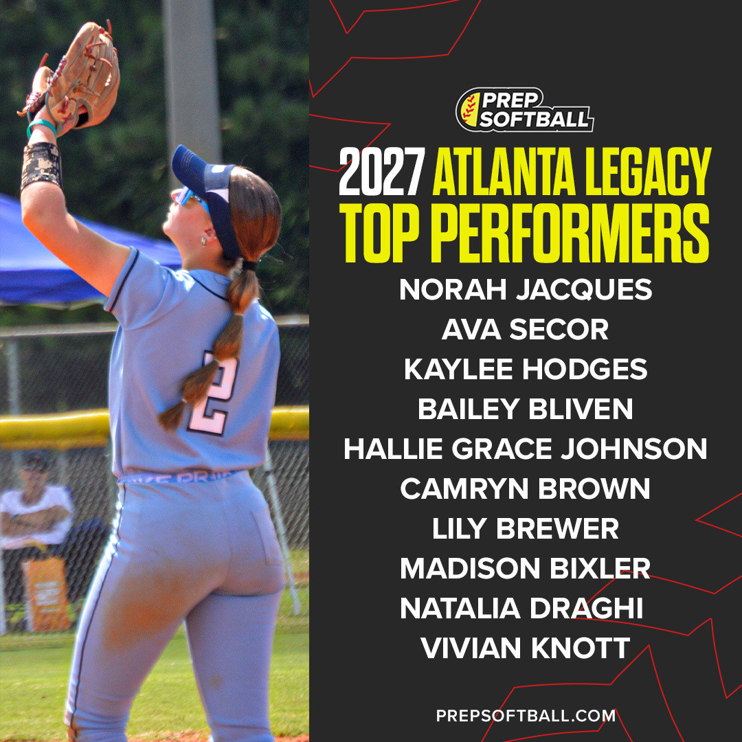 Prep Softball 🥎 (@prepsoftball) on Twitter photo Atlanta Legacy 2027 Top Performers‼️👏
<a href="/NorahJacques12/">Norah Jacques 2027 🥎</a> <a href="/AvaSecor55/">ava secor</a> <a href="/KayleeHodges14/">Kaylee Hodges</a>
<a href="/BaileyB_2027/">Bailey Bliven</a> <a href="/HallieGrace2027/">Hallie Grace Johnson</a> <a href="/CamrynBrown2027/">Camryn Brown</a>
<a href="/lilybrewer01/">Lily Brewer</a> <a href="/MaddieBixler27/">Madison Bixler 2027</a> <a href="/draghin2027/">Natalia Draghi 2027</a> <a href="/VivianKnott2027/">Vivian Knott 2027</a> Atlanta Legacy 2027 Top Performers‼️👏
<a href="/NorahJacques12/">Norah Jacques 2027 🥎</a> <a href="/AvaSecor55/">ava secor</a> <a href="/KayleeHodges14/">Kaylee Hodges</a>
<a href="/BaileyB_2027/">Bailey Bliven</a> <a href="/HallieGrace2027/">Hallie Grace Johnson</a> <a href="/CamrynBrown2027/">Camryn Brown</a>
<a href="/lilybrewer01/">Lily Brewer</a> <a href="/MaddieBixler27/">Madison Bixler 2027</a> <a href="/draghin2027/">Natalia Draghi 2027</a> <a href="/VivianKnott2027/">Vivian Knott 2027</a>
