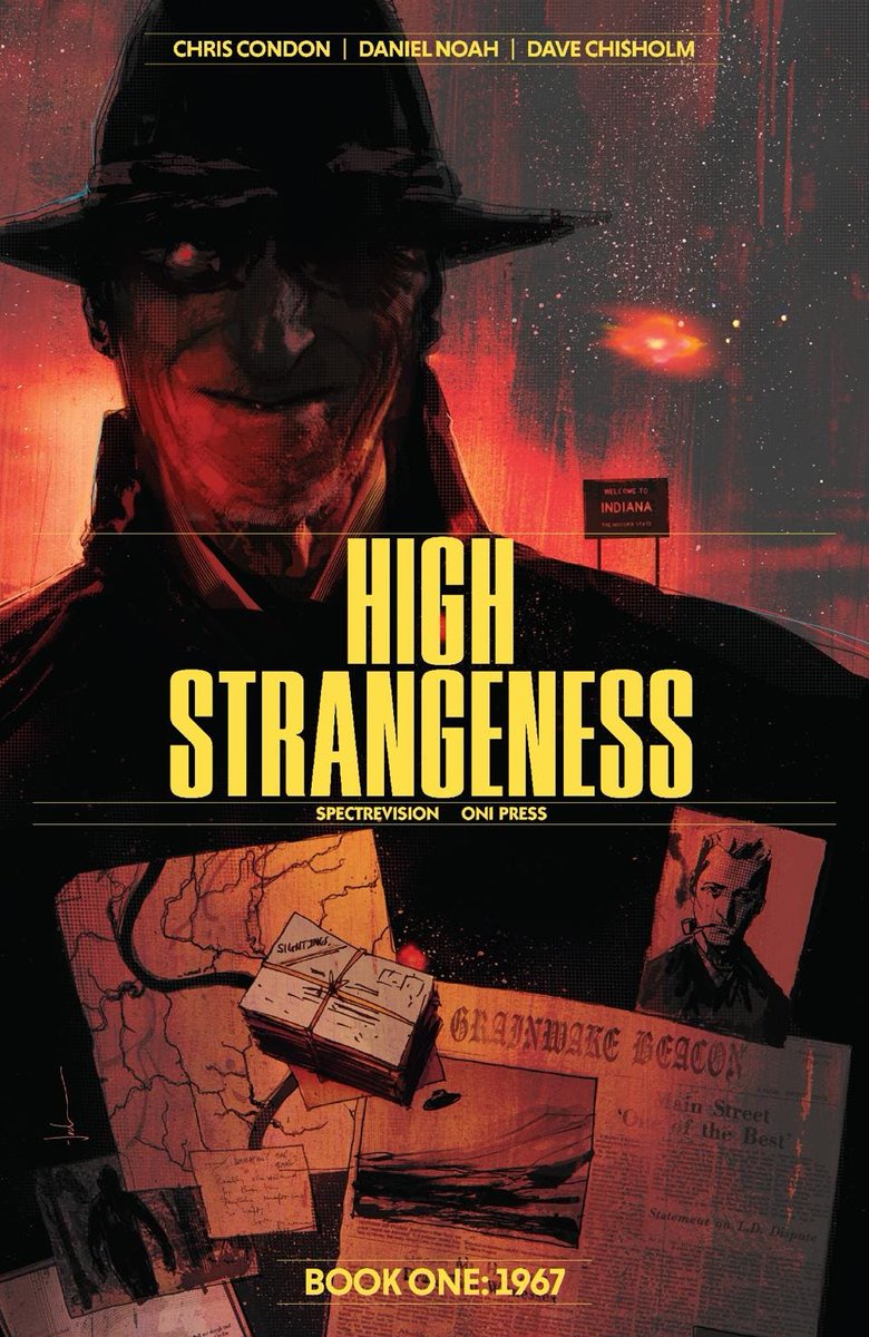 hellomuller's tweet image. First look at the upcoming series HIGH STRANGENESS, a collaboration between @SpectreVision and @OniPress for which @helloMullerltd designed the logo.
Full press release at Forbes:
forbes.com/sites/robsalko…
helloMuller. Designing Fiction and Branding Stories.
