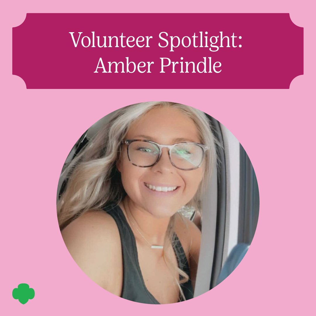 Meet Amber Prindle! Amber started her Girl Scout journey as a parent volunteer for her daughter's troop. Before long, she realized she wanted to impact the girls' lives in a more profound way.
Read more about Amber on our blog: bit.ly/3U20siF