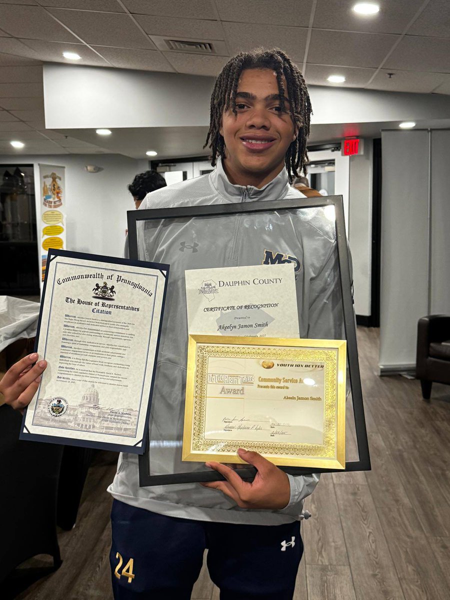 Akeelyn Smith (@smithakeelyn) on Twitter photo I am very blessed to Win the "Do The Right Thing " Church Community Award and Community and Leadership Awards from the House of Representatives and Dauphin County Commissioners.. <a href="/ArchoUno1000/">ARCHIE SMITH JR</a> <a href="/CoachWeachter/">Jeff Weachter</a> <a href="/connormarsico30/">Connor Marsico</a> <a href="/McD_Football_/">McD Football</a> @M I am very blessed to Win the "Do The Right Thing " Church Community Award and Community and Leadership Awards from the House of Representatives and Dauphin County Commissioners.. <a href="/ArchoUno1000/">ARCHIE SMITH JR</a> <a href="/CoachWeachter/">Jeff Weachter</a> <a href="/connormarsico30/">Connor Marsico</a> <a href="/McD_Football_/">McD Football</a> @M