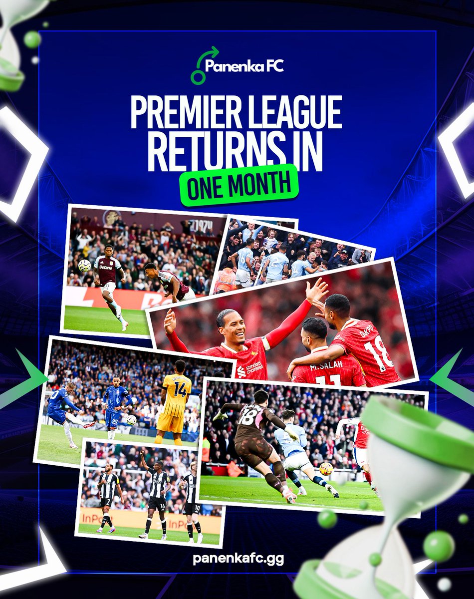 ONE month until the Premier League is back! 


Like every football fan, we can’t wait for the new EPL season to kick off and we're seriously preparing ahead 😁

Fixtures are out, how confident are you feeling about your team going into the new season? 👀
Drop your thoughts below