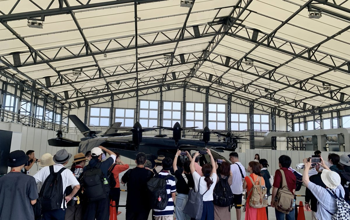 ArcherAviation's tweet image. Thank you to the thousands of visitors who spent time with us during our display of Midnight at the World Expo (@expo2025_japan) in Osaka. 

We’re proud to be building on Japan’s rich aviation heritage alongside our partners Japan Airlines (@JAL_Official_jp), Soracle…